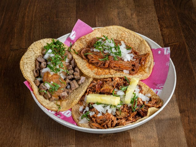 Tacombo - 3 Traditional Tacos.