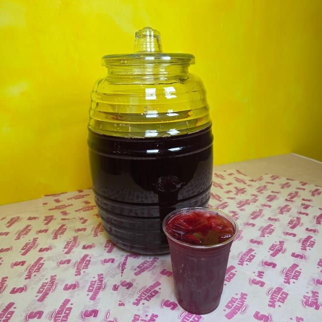 Agua de Jamaica.