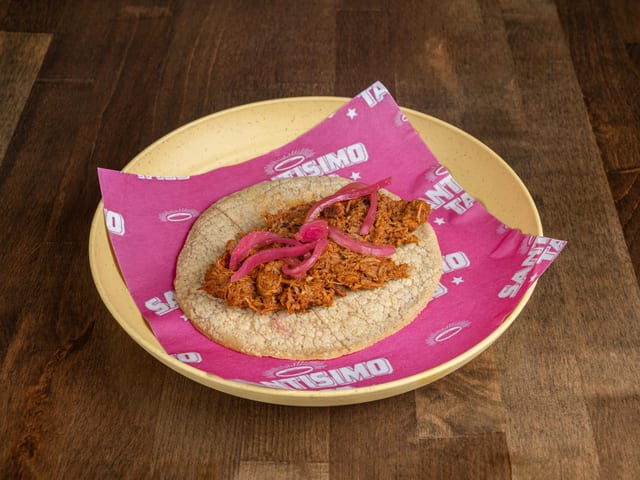 Taco Cochinita Maiz.